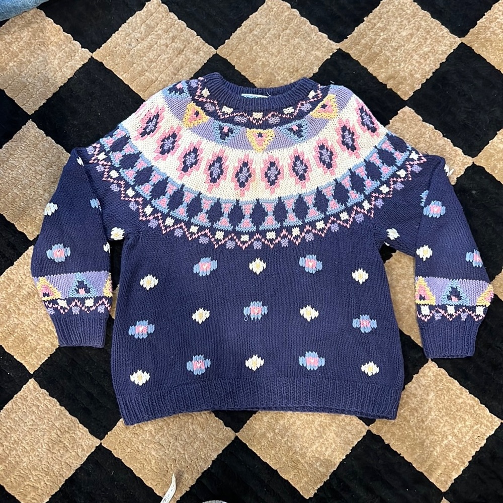 Vintage hand made sweater
